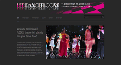 Desktop Screenshot of leddancefloors.co.uk