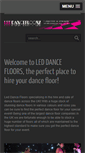Mobile Screenshot of leddancefloors.co.uk
